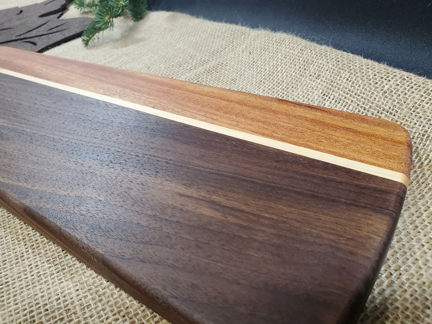 Walnut & Mahogany Charcuterie Board image 2