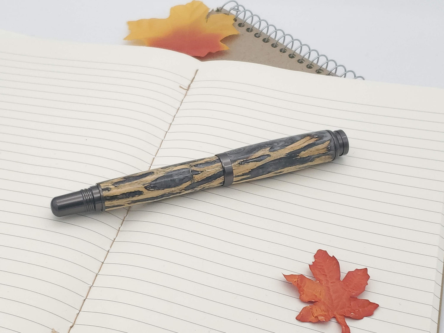 Cholla Cactus Commander Rollerball in Satin Gun Metal Finish image 0