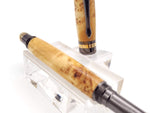 Classic Elite2 24k Gold & Gun Metal Fountain Pen | Yellow Cedar Burl Hardwood image 10