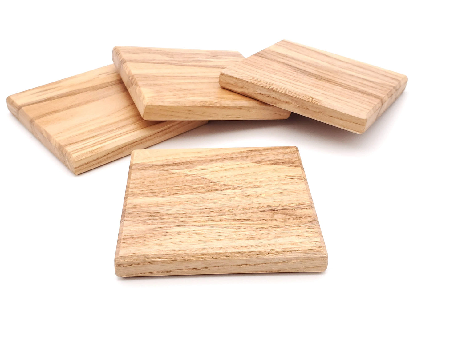 Solid White Ash Coaster Set image 0