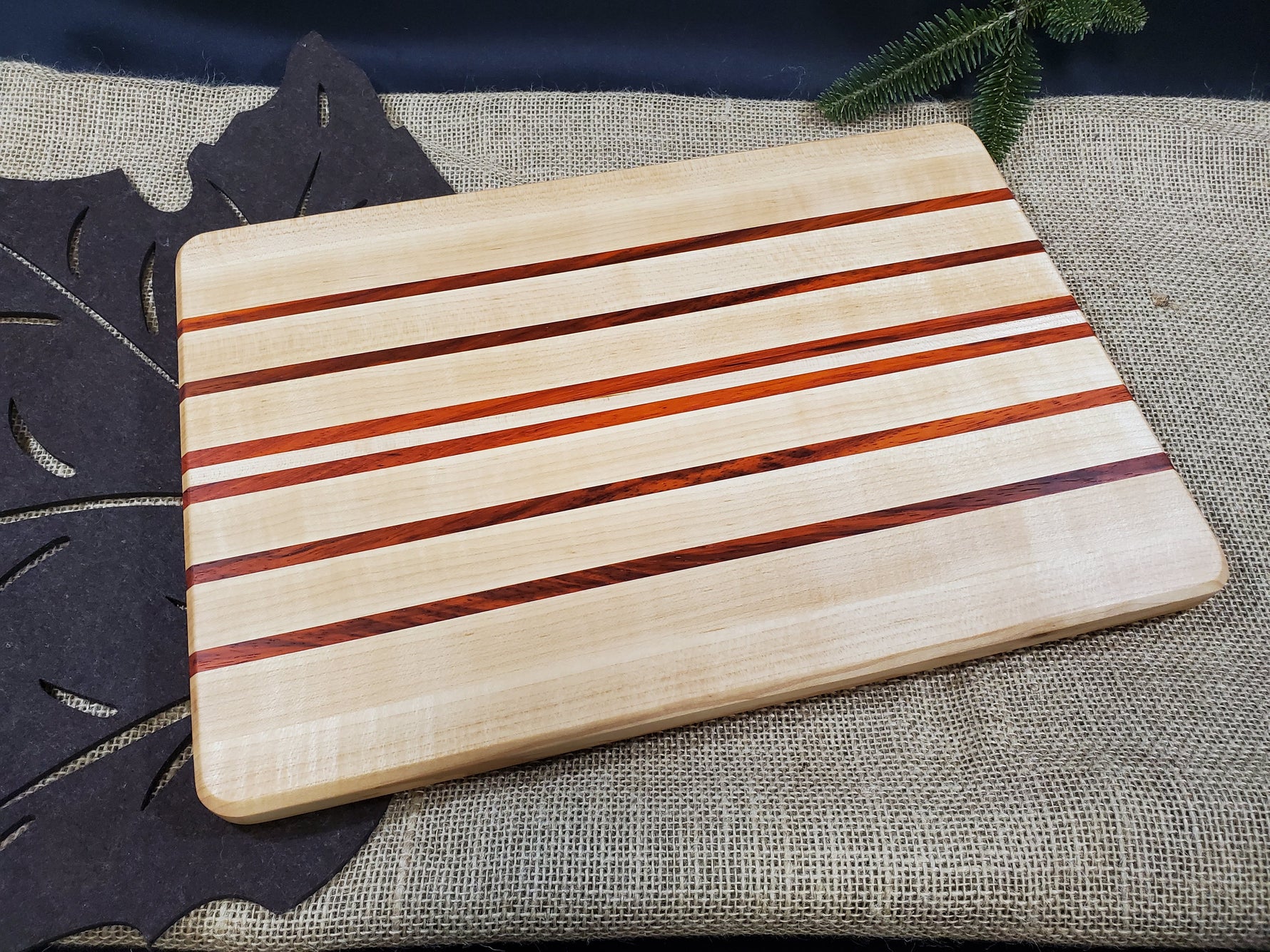 Maple  & Padauk Cutting Board image 4