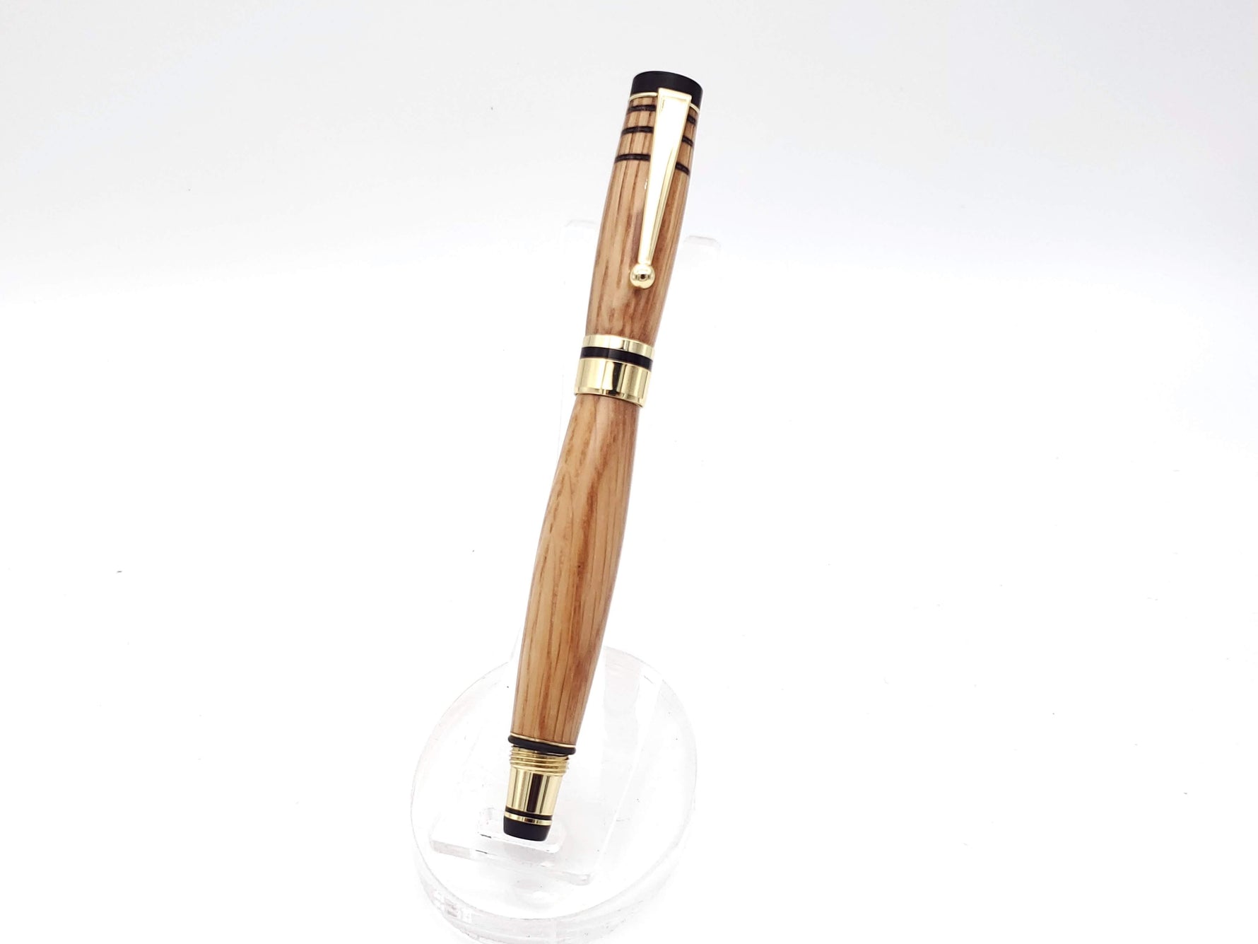 Premium Classic 24k Gold Fountain Pen | Jack Daniels Whiskey Barrel image 5