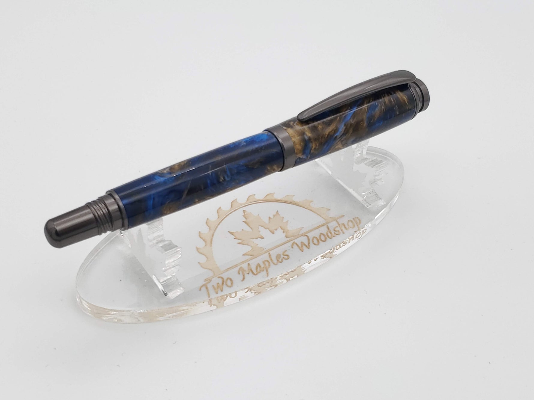 Blue & Gold Commander Gun Metal image 5