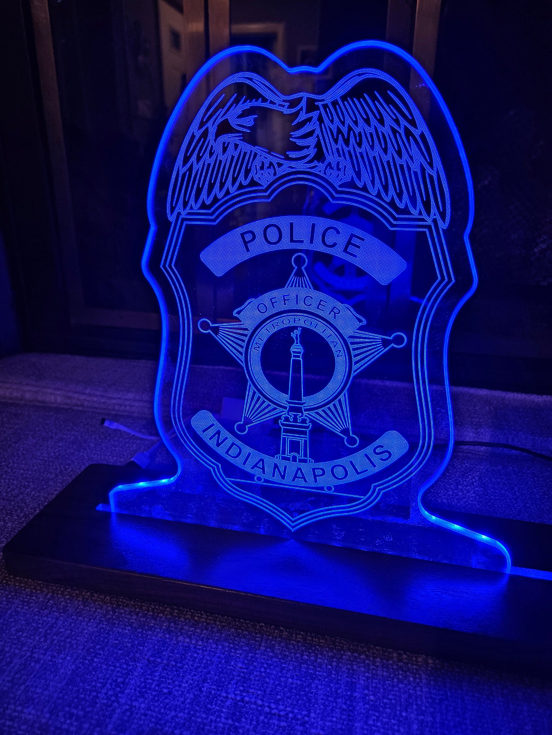 Police Badge LED Sign image 4