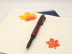 Marinara Diamond Knurl Black Chrome Rollerball Pen image 0