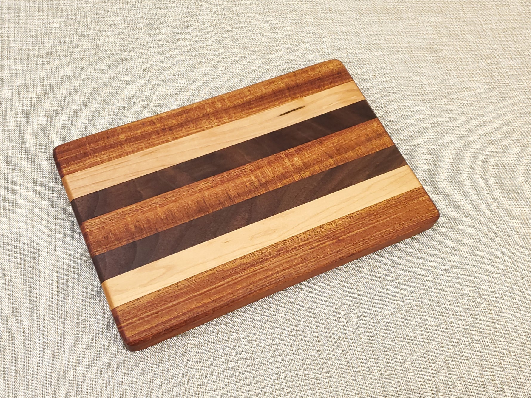 Mahogany, Walnut & Maple Cutting Board image 2