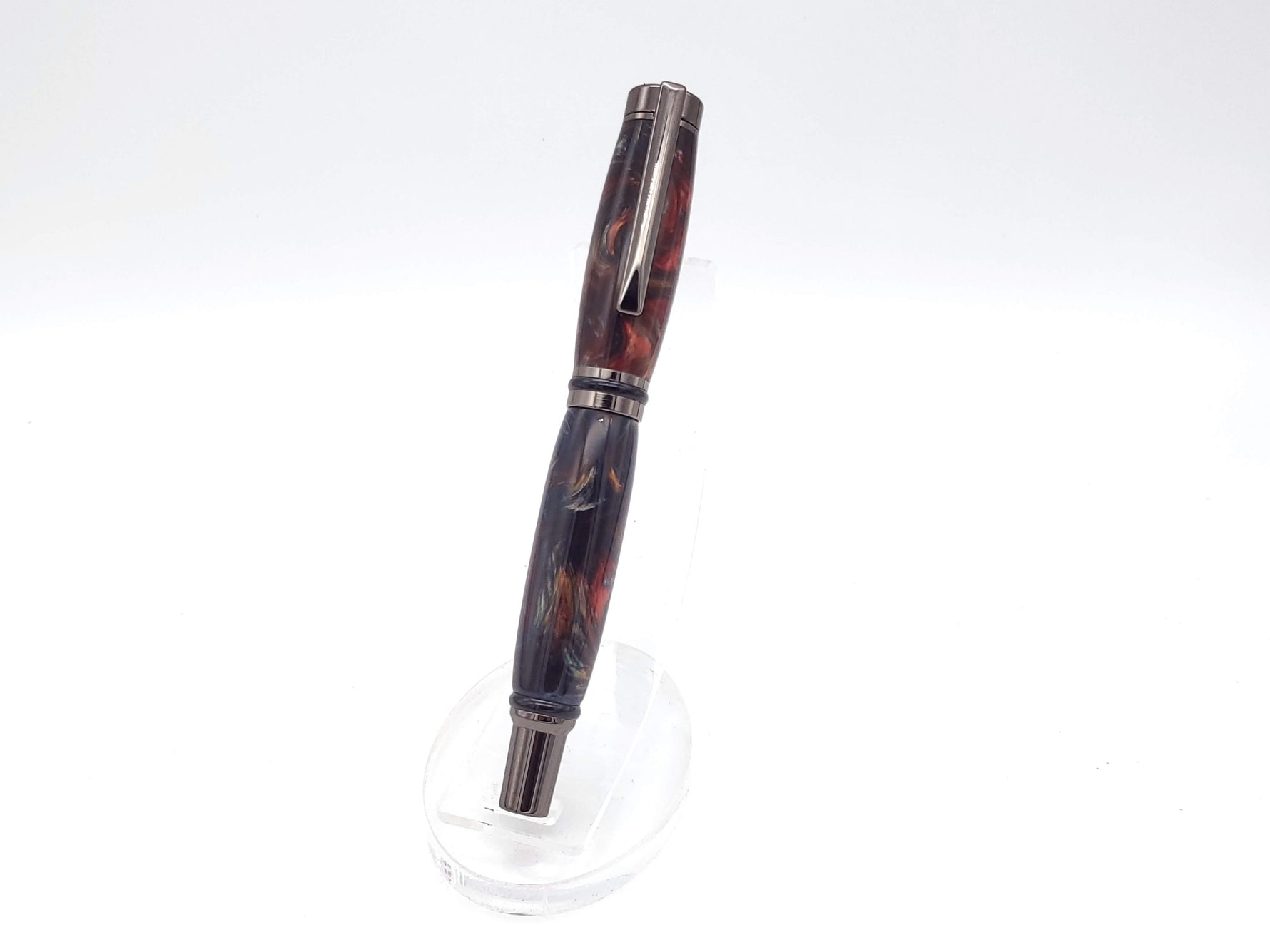 Cameron Fountain Pen in Gun Metal Finish image 5