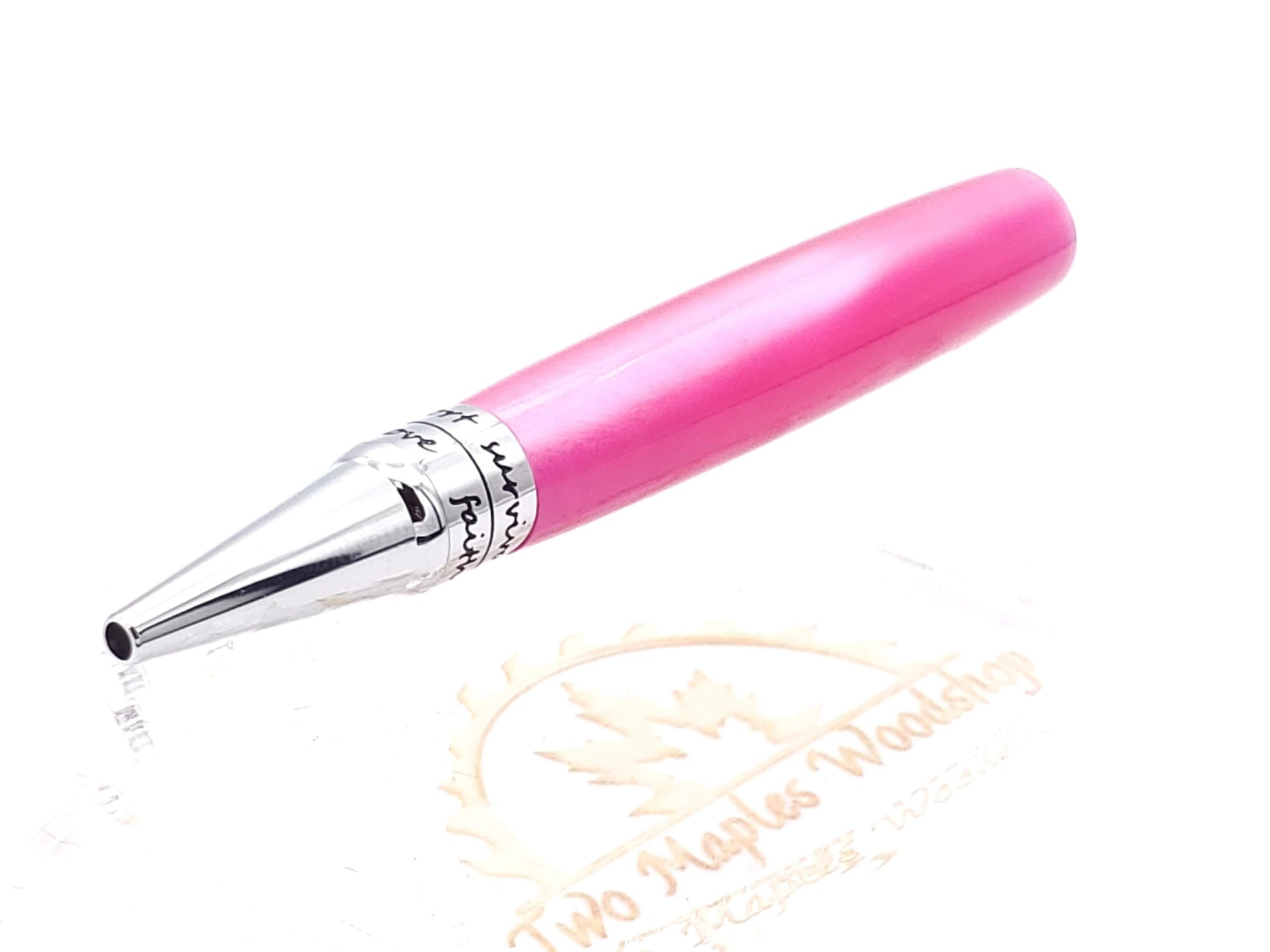 Hope Breast Cancer Pen- Pink Passion image 4