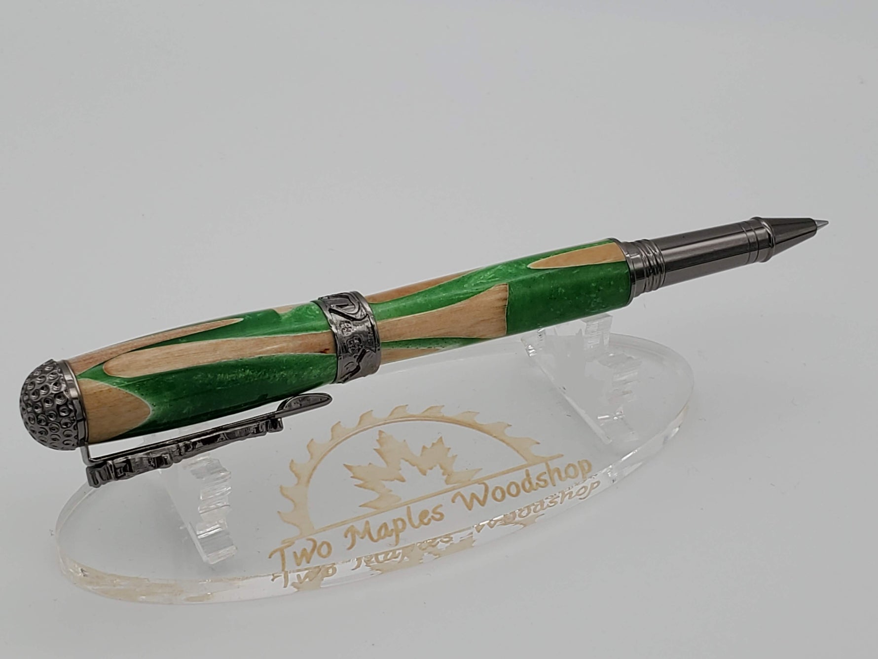 On The Green Rollerball with real golf tees image 3