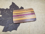 Walnut, Cherry & Purpleheart Cutting Board image 0