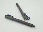 Semi-Auto Bolt Action Ballpoint Pen with Triple Dyed Maple Burl image 1