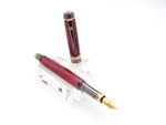 Classic Elite2 24k Gold & Gun Metal Fountain Pen image 7