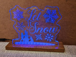 Let It Snow LED Sign image 2