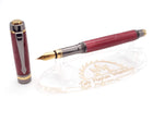 Classic Elite2 24k Gold & Gun Metal Fountain Pen image 3