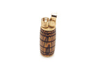 Vintage Whiskey Barrel Wooden Lighter, 1940's Trench Lighter image 2