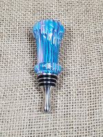 Exotic hardwood and acrylic bottle stoppers made with stainless steel image 11