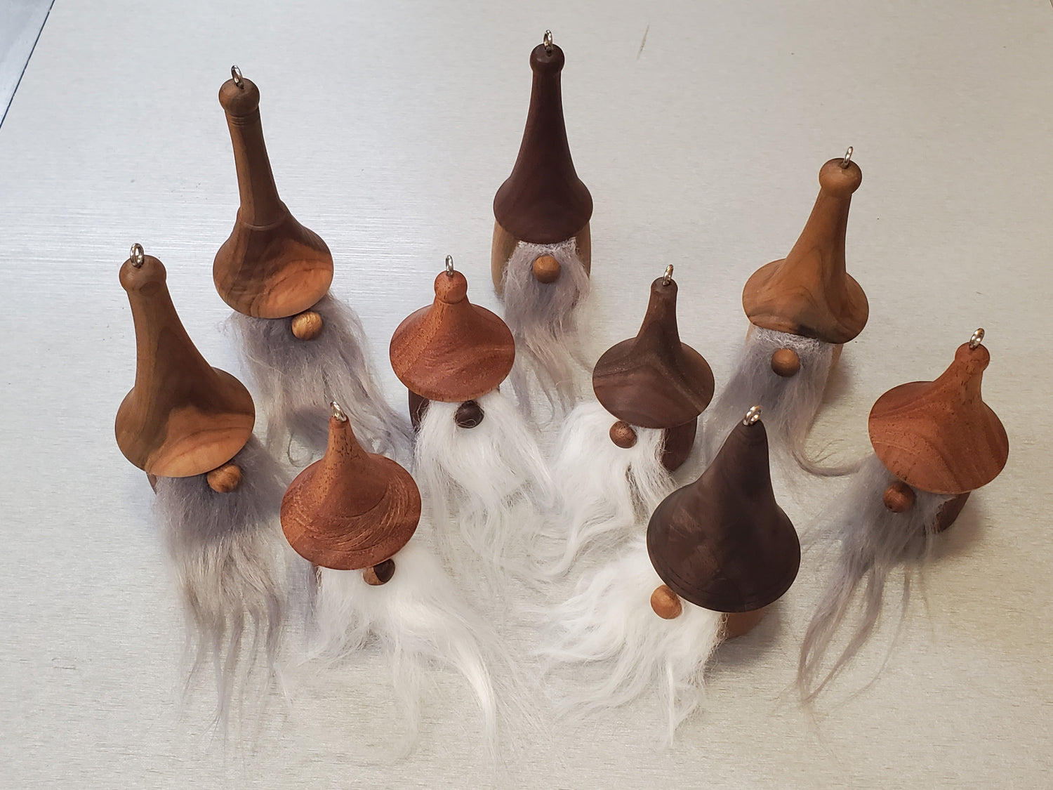 Wooden Gnome Ornament image 0
