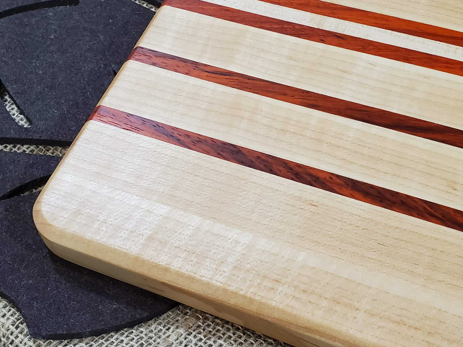 Maple  & Padauk Cutting Board image 2