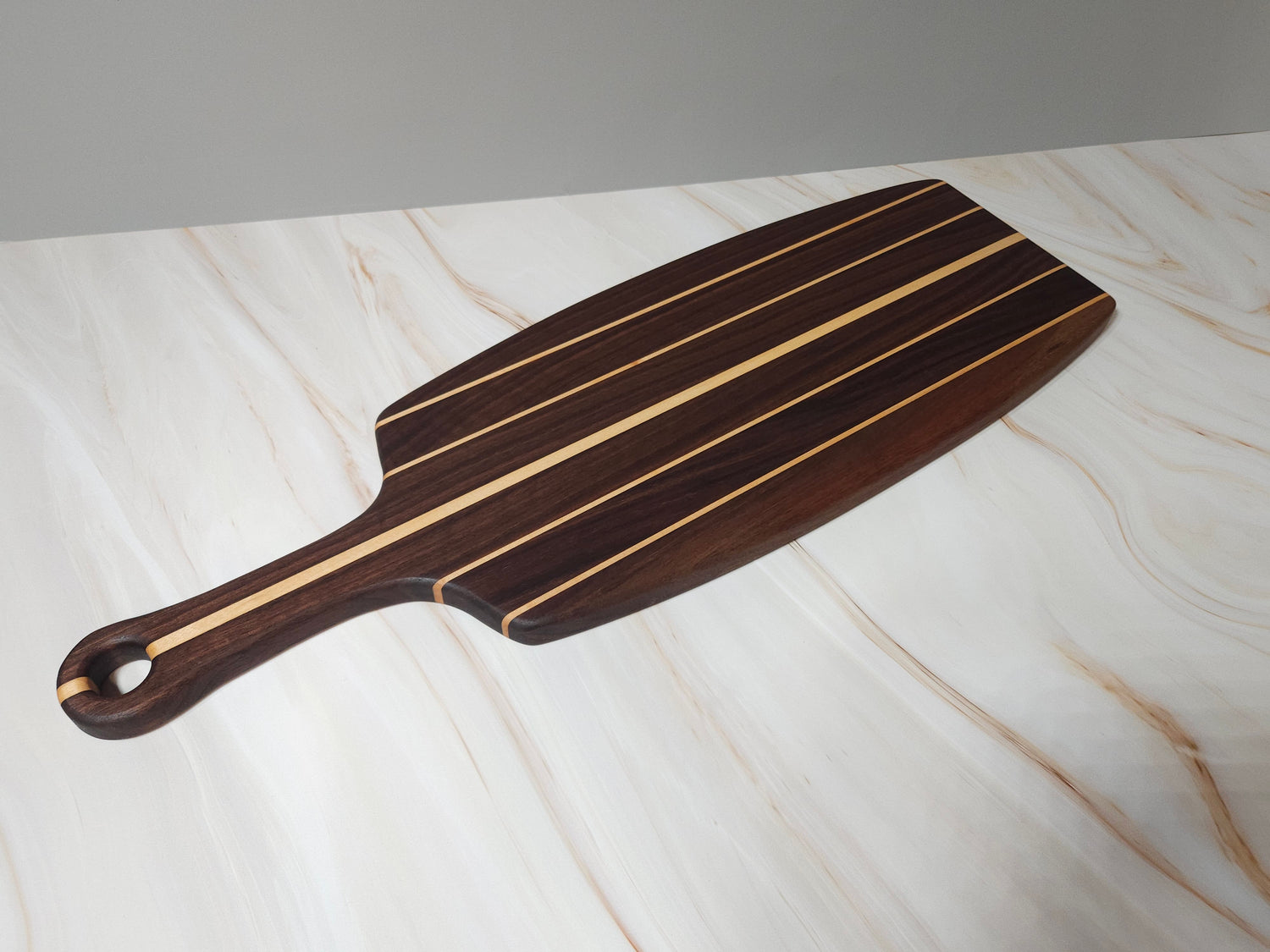Walnut & Maple Charcuterie Paddle Board image 0