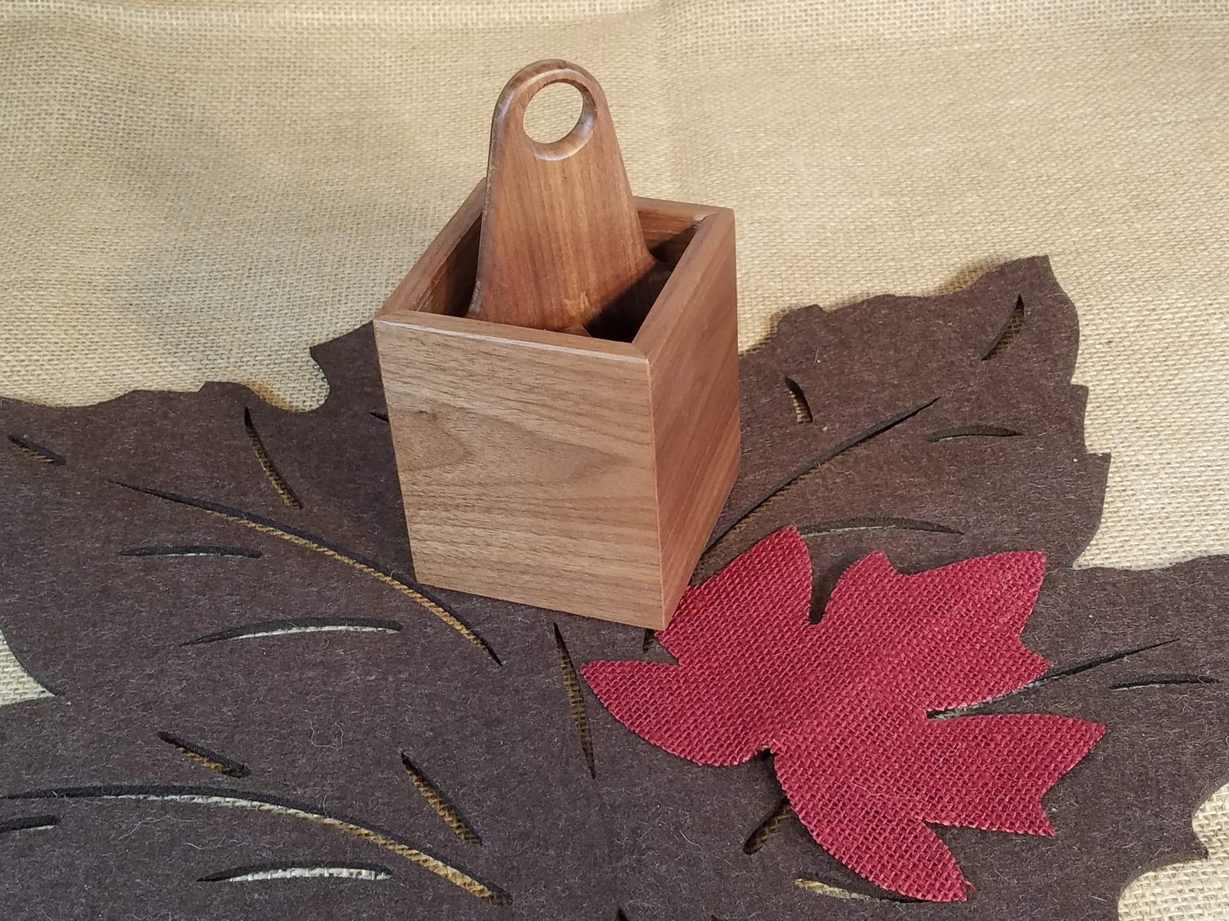 Walnut Art Caddy image 4