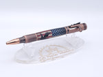 Eagle Bolt Action 30 Cal Ballpoint Pen in Antique Copper Finish image 2