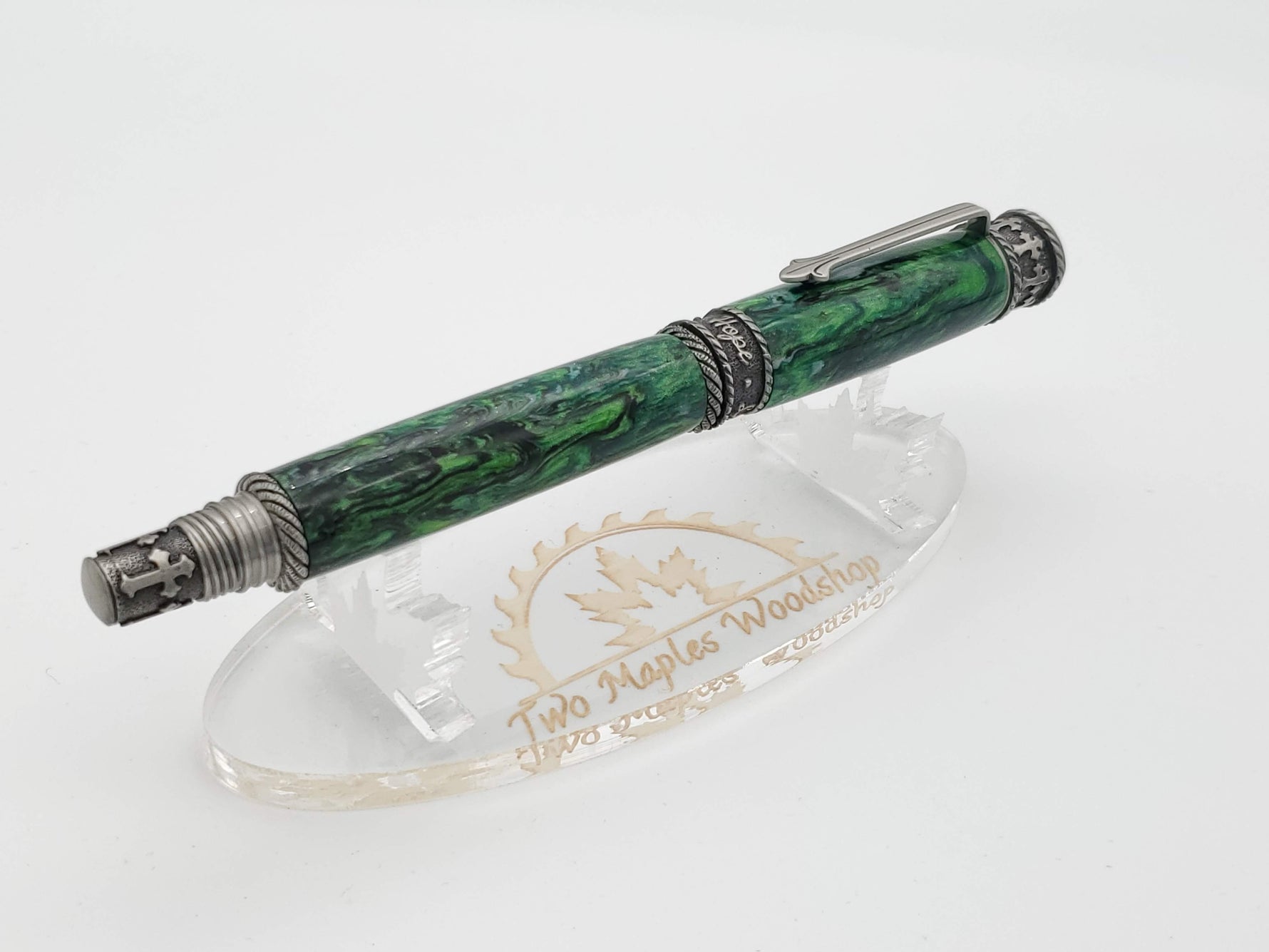 Glory Green Rollerball Faith Hope Love image 4