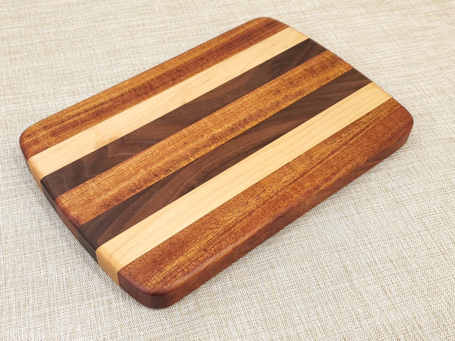Mahogany, Walnut & Maple Cutting Board image 4