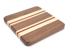 Walnut, Padauk, & Maple Trivet image 0