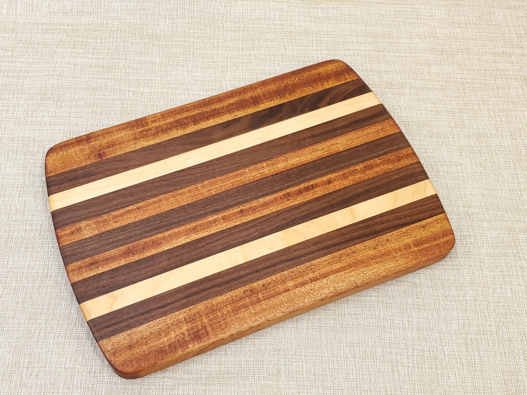 Mahogany, Walnut & Maple Cutting Board image 5