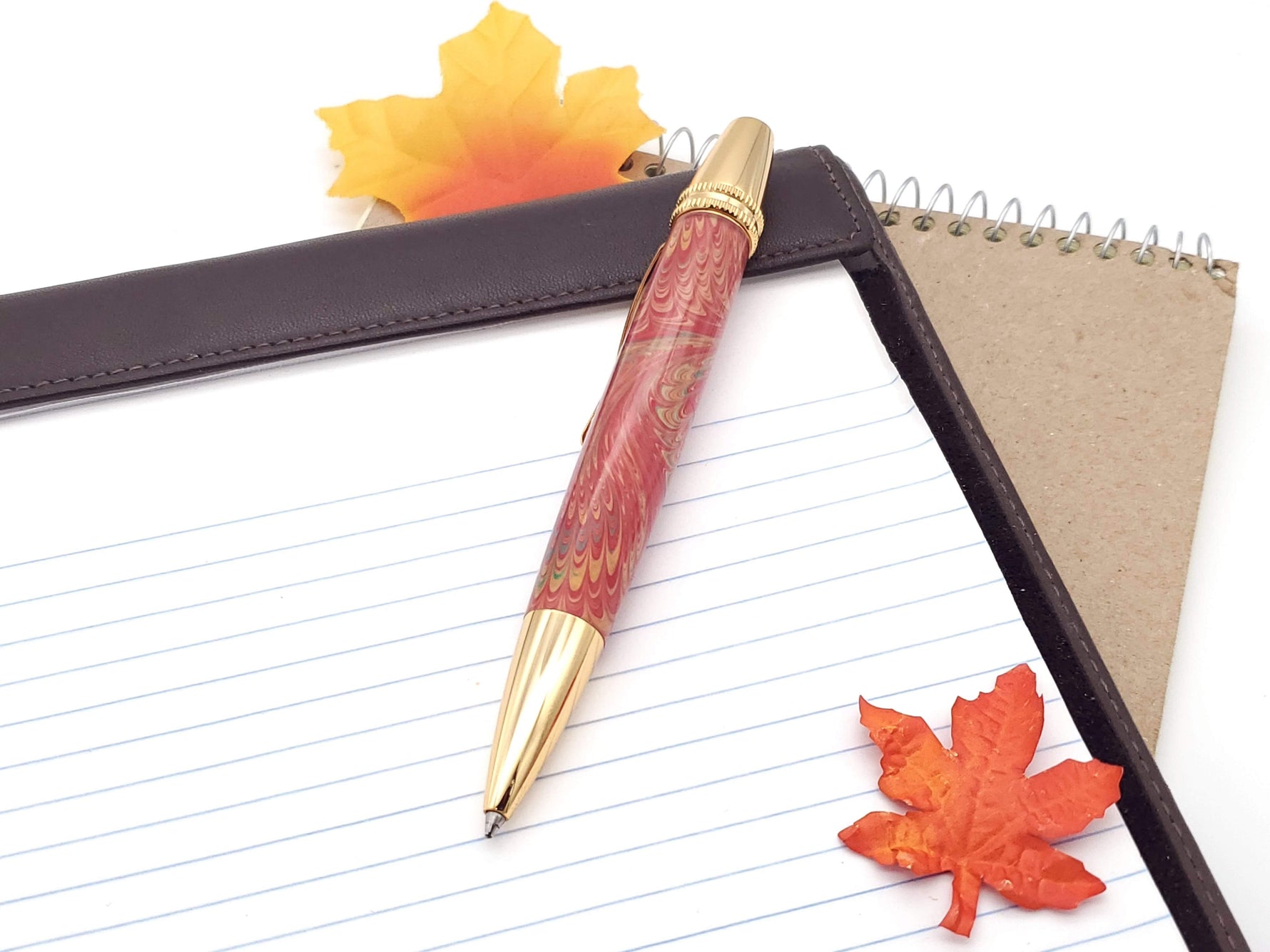 Polaris 24k Gold Ballpoint Pen | Custom Acrylic Resin image 6