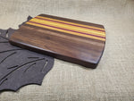 Walnut, Cherry, Purpleheart & Yellowheart Cutting Board image 0