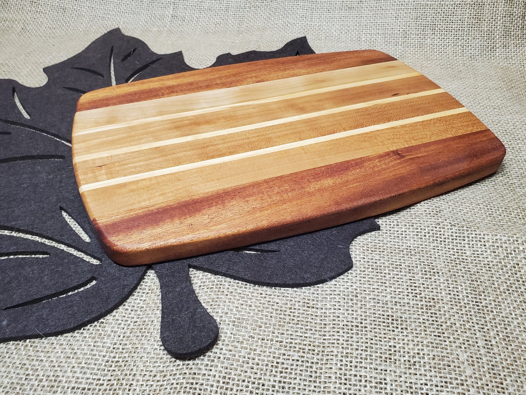 Mahogany, Cherry, & Maple Cutting Board image 3