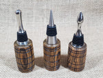 Exotic hardwood and acrylic bottle stoppers made with stainless steel image 10