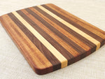 Mahogany, Walnut & Maple Cutting Board image 0