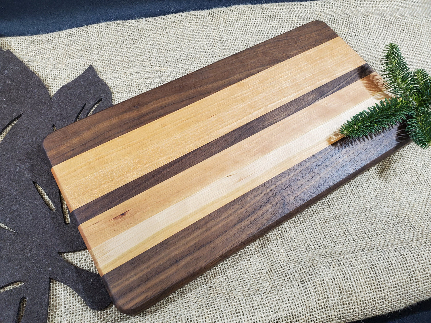 Walnut & Cherry Cutting Board image 1