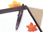 Polaris Black Titanium Ballpoint Pen | Blue, Red, & Gold Acrylic Resin image 4
