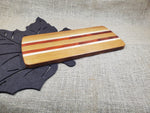 Cherry, Padauk & Maple Cutting Board image 1