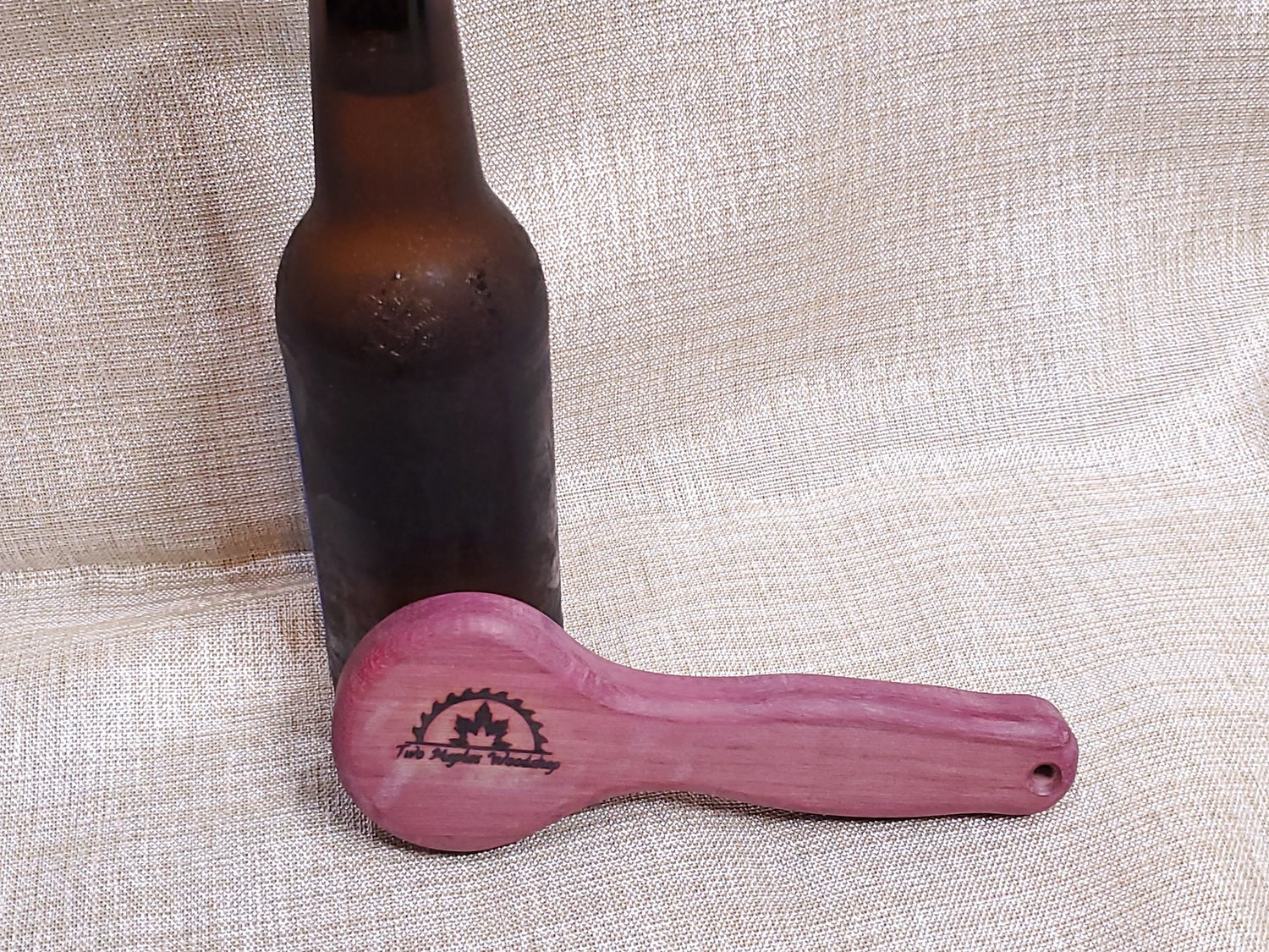Bottle Opener - Purpleheart image 1