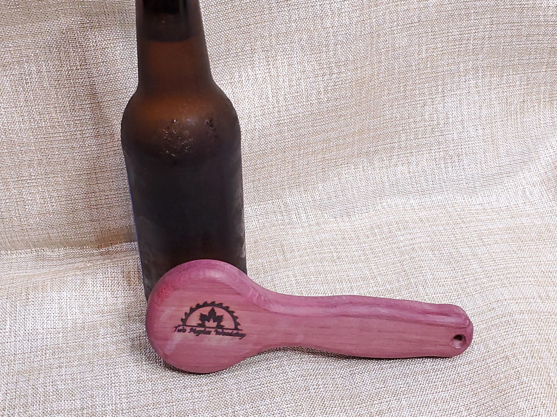 Bottle Opener - Purpleheart image 1