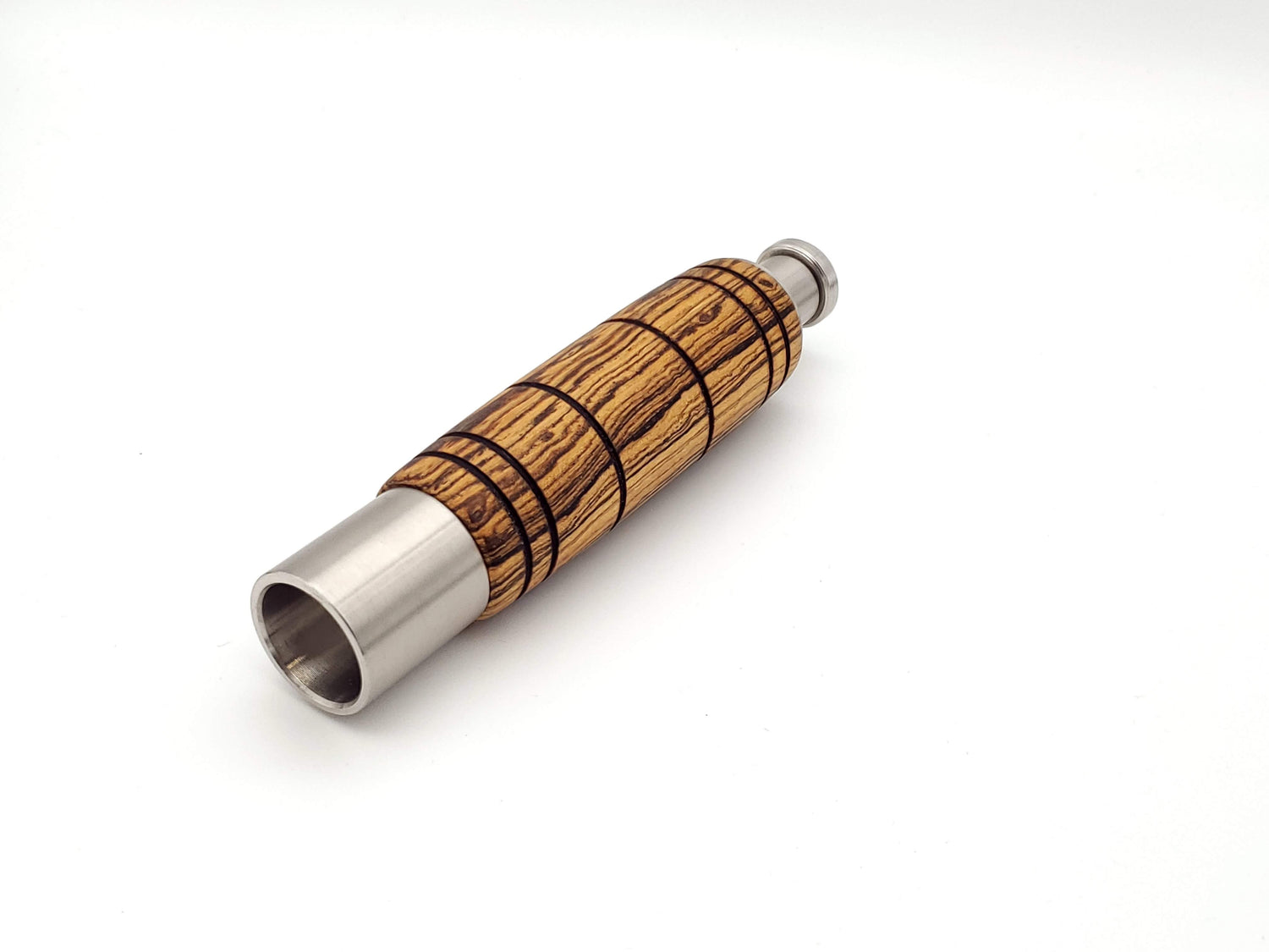 Whiskey Barrel Grinder, Push Action, Pepper Mill, Salt Grinder image 1