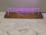 Custom Name Plaque LED Sign image 2