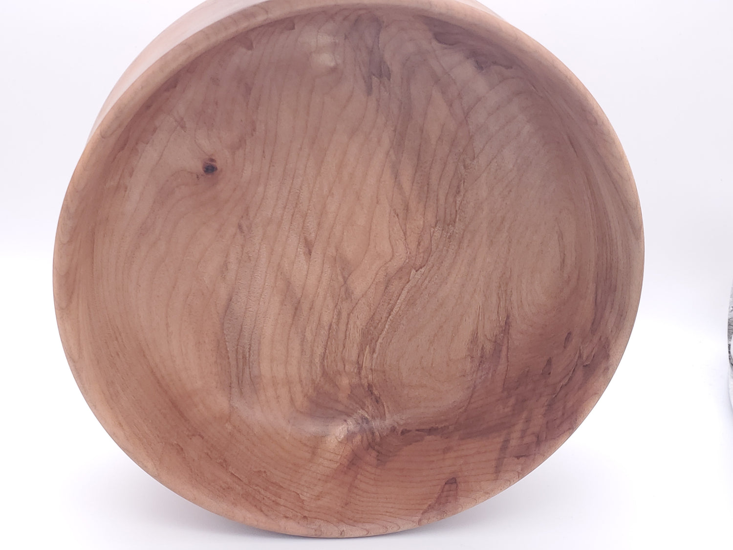 Highly Figured Maple Decorative Wood Bowl 7.5 x 2.75 image 1