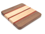 Walnut, Padauk, & Maple Trivet image 0