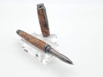 Fountain Pen & Rollerball Set | Black Ash Burl Virage Gun Metal image 4
