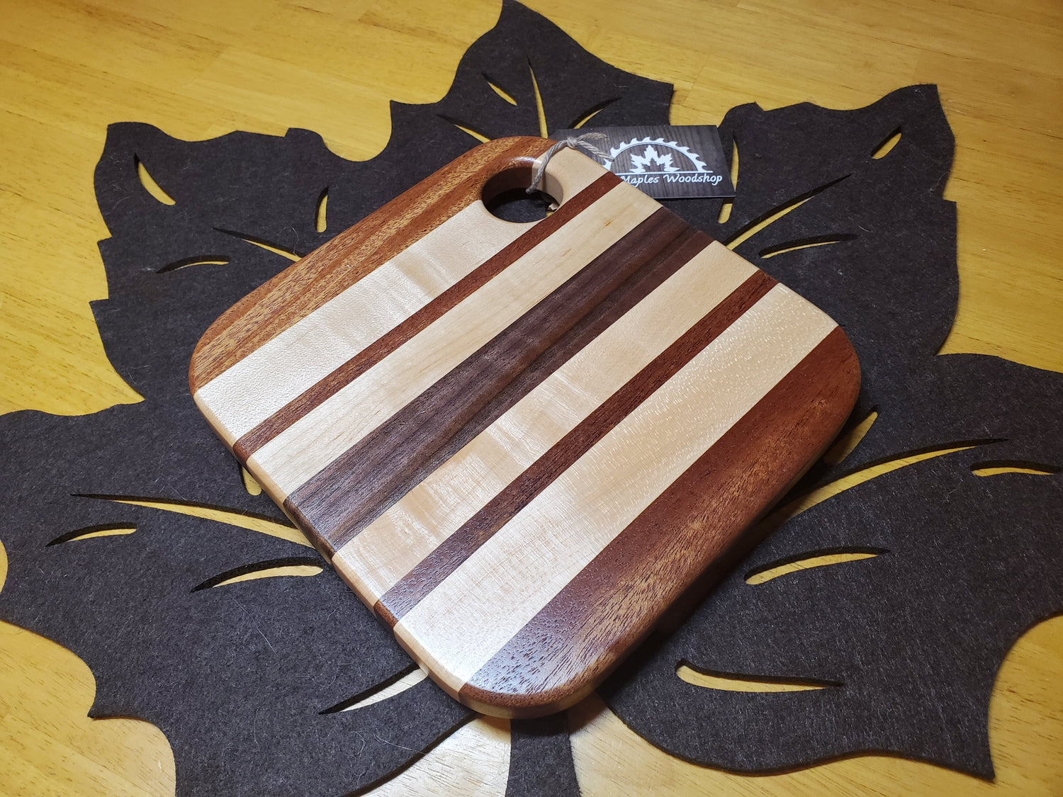 Trivet- Mahogany, Maple, Walnut image 0