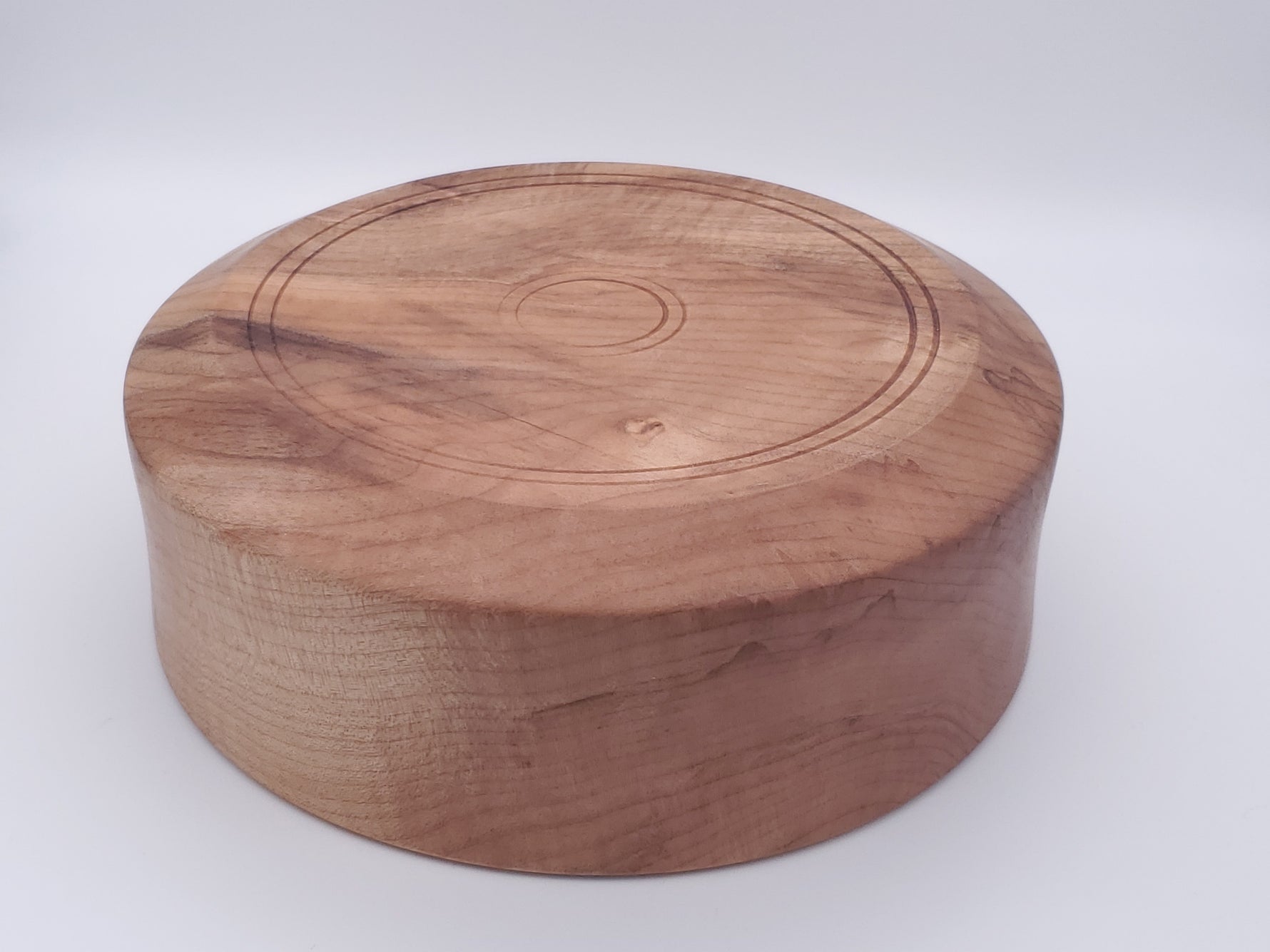 Highly Figured Maple Decorative Wood Bowl 7.5 x 2.75 image 7