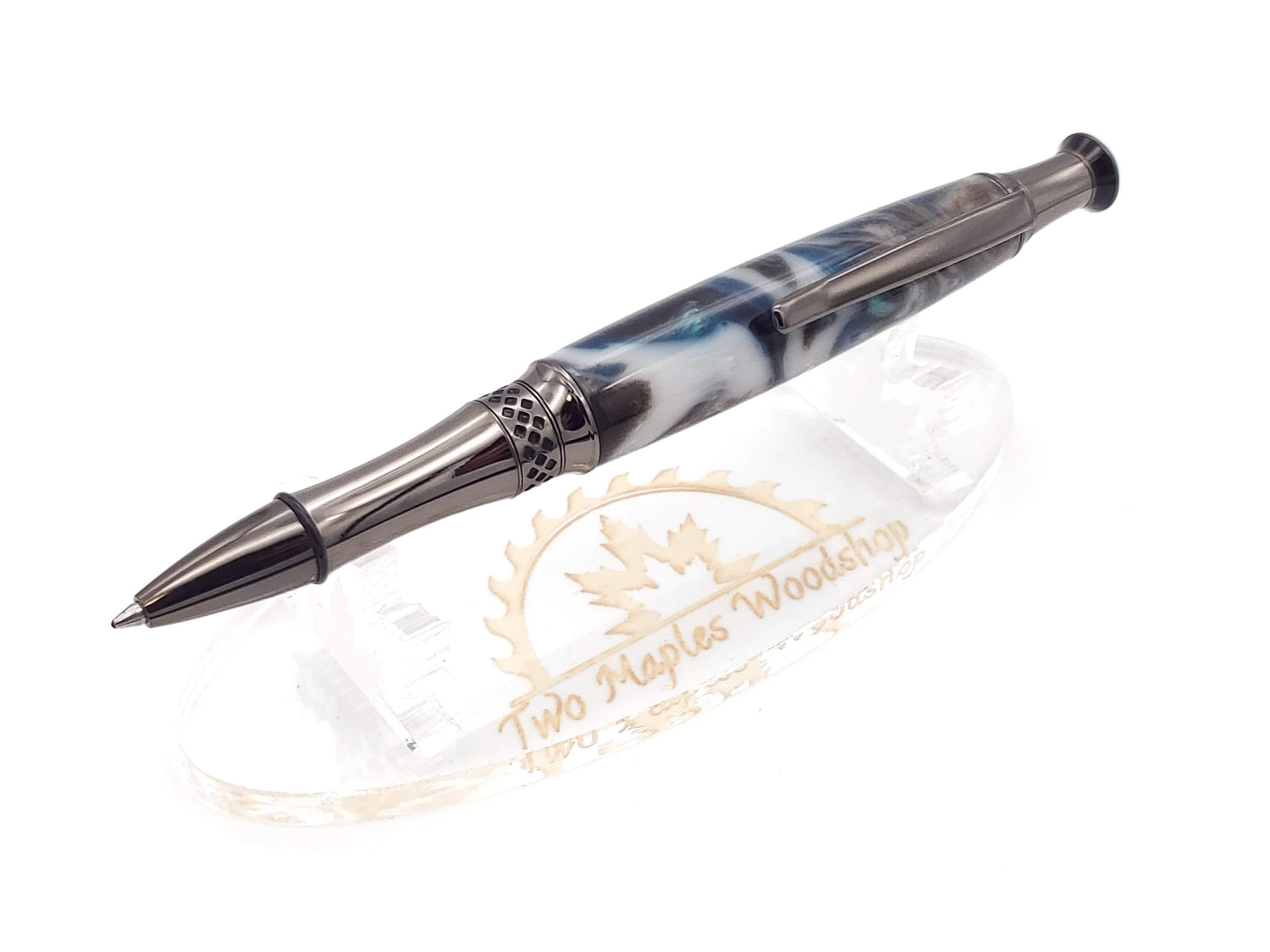 Blue Phoenix Ballpoint Pen image 0