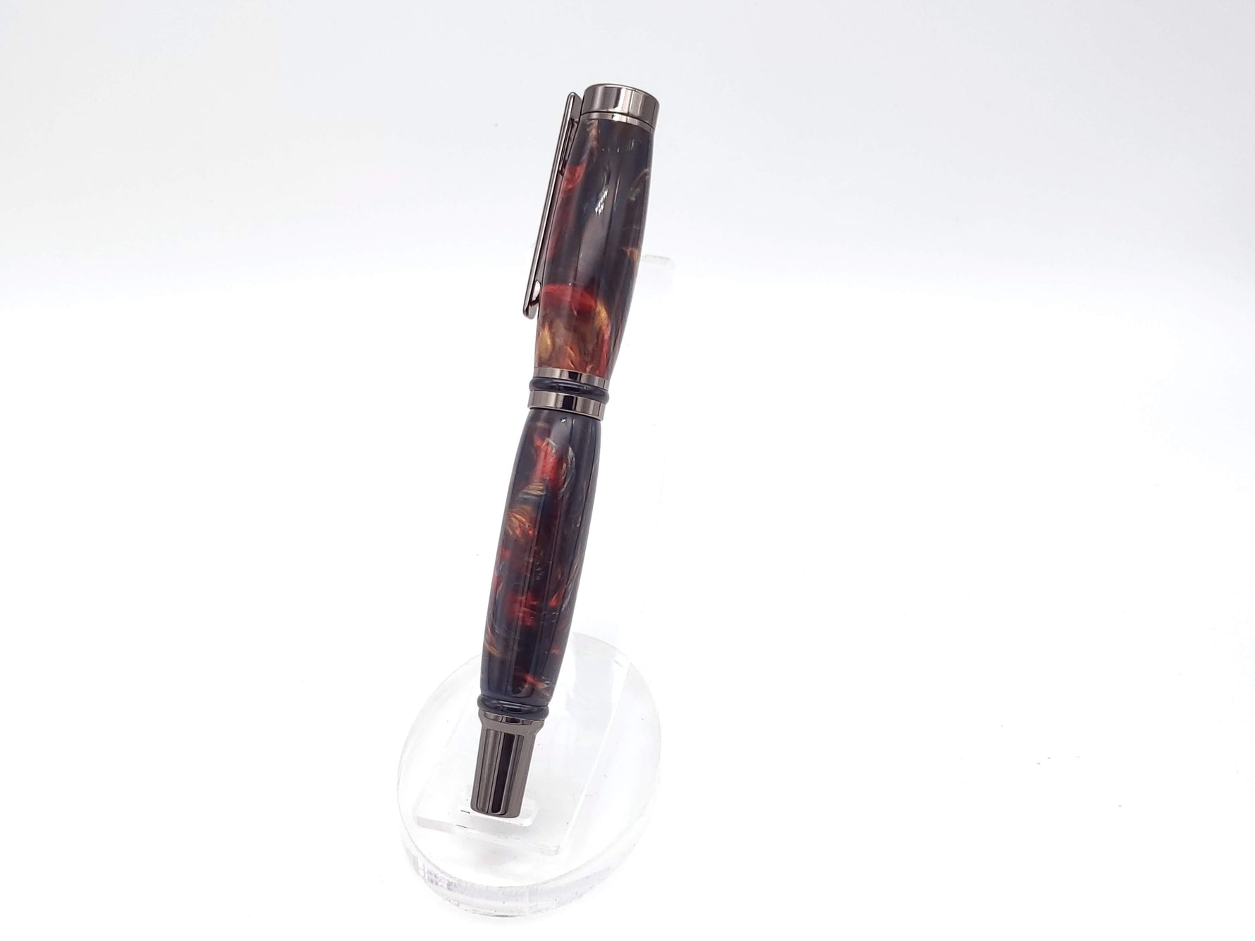 Cameron Fountain Pen in Gun Metal Finish image 6