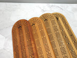 Hardwood Cribbage Board 2 or 3 Players image 0