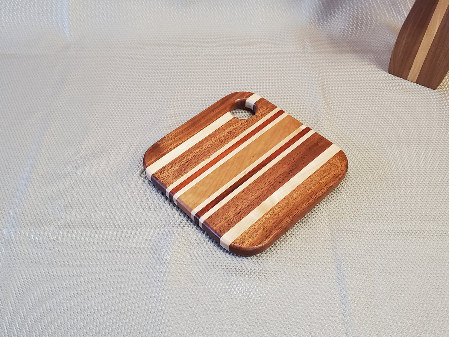 Trivet- Mahogany, Maple, Padauk image 2